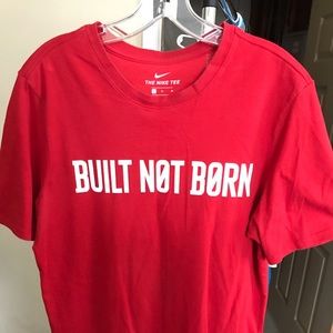 Mens Nike “Built Not Born” Dri Fit Tee M
